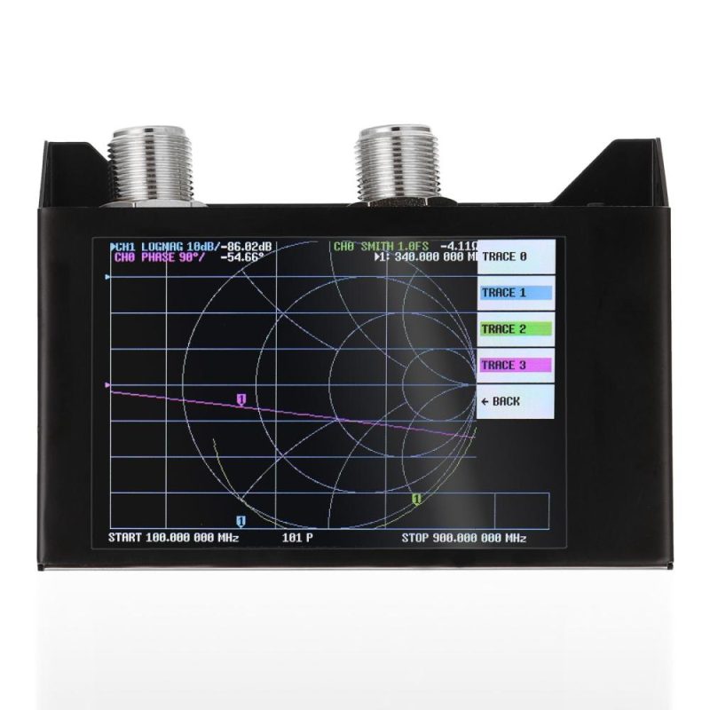 4.0 Inch Touching Screen 3G Vector Network Analyzer SAA-2N Antenna Analyzer Shortwave HF VHF with Iron Housing  |   Electrical Equipment & Supplies Electrical Equipment & Supplies Black