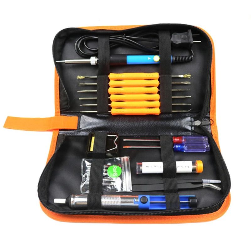 Electric Soldering Iron Set Temperature Adjustable Electric Soldering Iron Welding Tool Kit  |   Electrical Equipment & Supplies Electrical Equipment & Supplies Electrical Equipment & Supplies