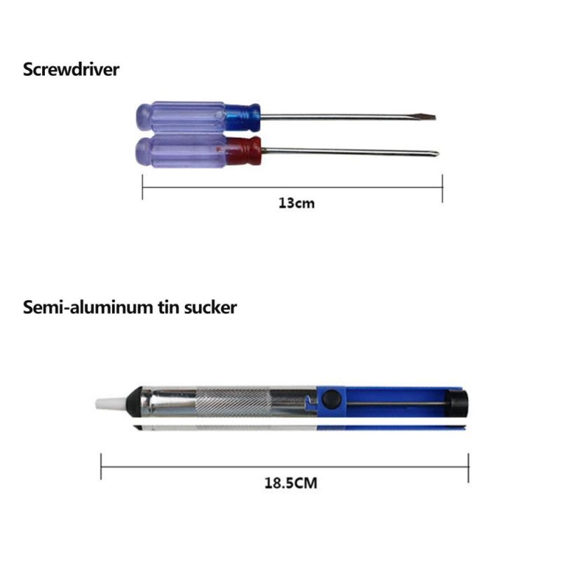 Electric Soldering Iron Set Temperature Adjustable Electric Soldering Iron Welding Tool Kit  |   Electrical Equipment & Supplies Electrical Equipment & Supplies Electrical Equipment & Supplies