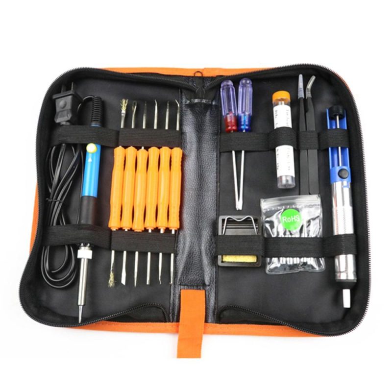 Electric Soldering Iron Set Temperature Adjustable Electric Soldering Iron Welding Tool Kit  |   Electrical Equipment & Supplies Electrical Equipment & Supplies Electrical Equipment & Supplies