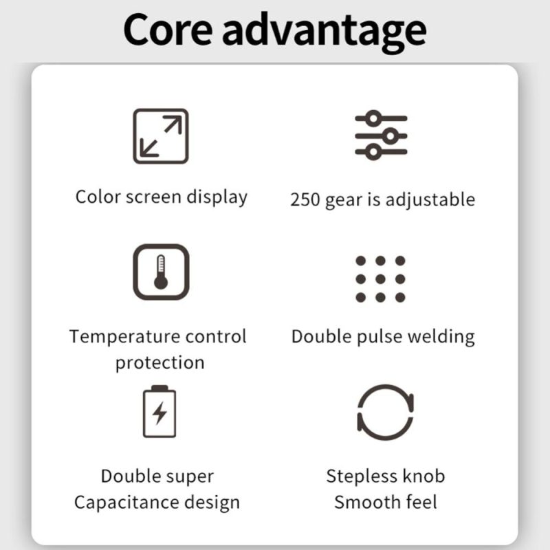 Portable Dual Pulse Supercapacitor Spotwelder High Power Spots Welding Machine 1.8 inch Digital LCD Display 250 Power Gears Adjustable Support 0.3mm Nickel Sheet  |   Electrical Equipment & Supplies Electrical Equipment & Supplies Electrical Equipment & Supplies