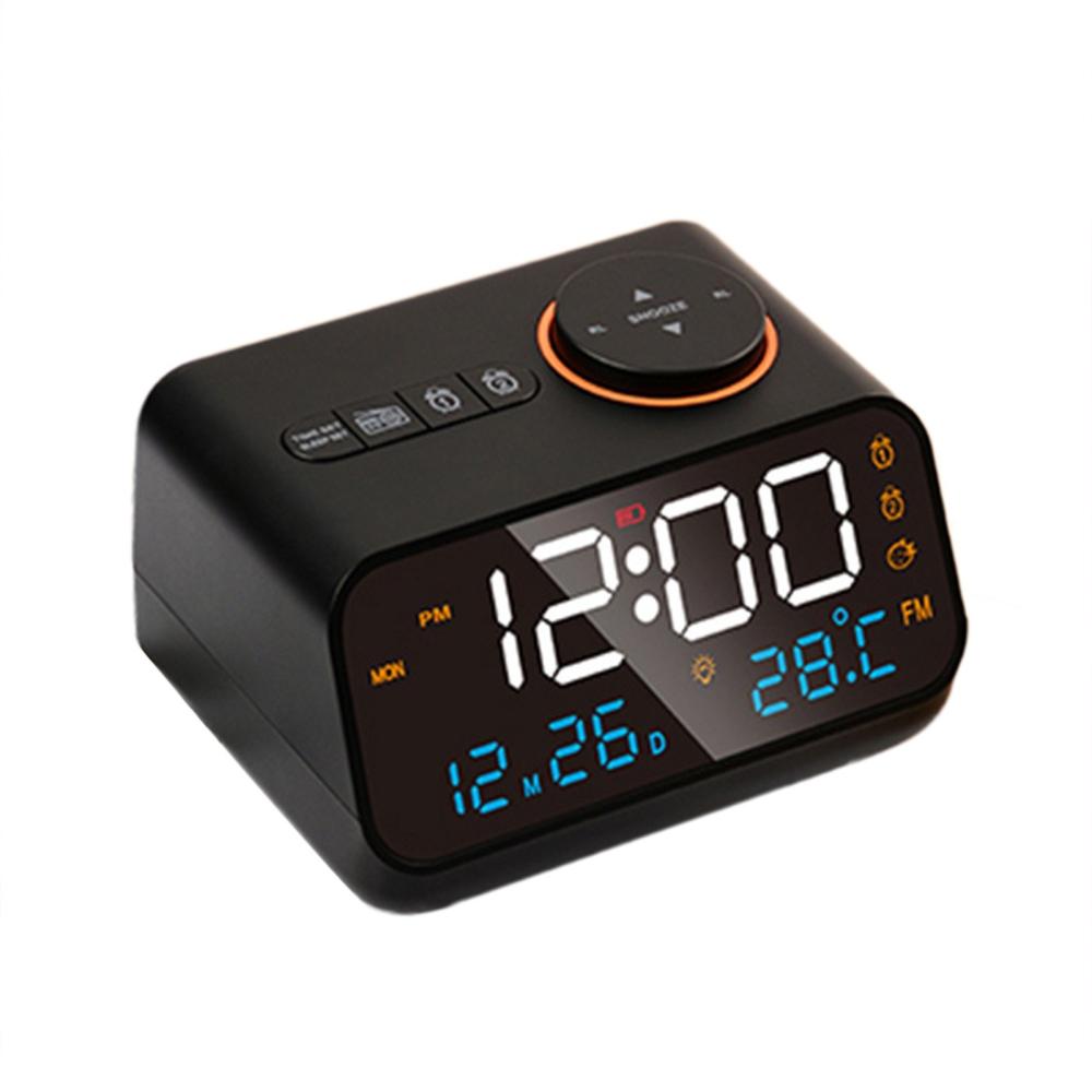 Digital Alarm Clock with Large LED Display 0-100% Dimmer FM Radio Sleep Timer Sound Machine Dual Alarm Snooze Thermometer for Adults Seniors and Kids  |   Temperature & Humidity Measurements Measurement & Analysis Instruments Temperature & Humidity Measurements