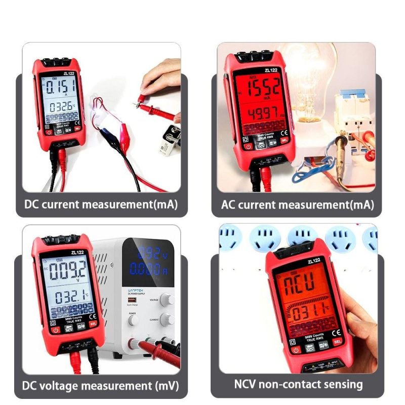 Digital Multimeter LCD Backlight Display Handheld Multimeter Professional True RMS Voltage Resistance Frequency Tester  |   Digital Multimeters & Oscilloscopes Digital Multimeters & Oscilloscopes Digital Multimeters & Oscilloscopes