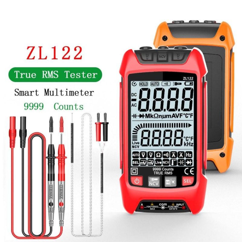 Digital Multimeter LCD Backlight Display Handheld Multimeter Professional True RMS Voltage Resistance Frequency Tester  |   Digital Multimeters & Oscilloscopes Digital Multimeters & Oscilloscopes Digital Multimeters & Oscilloscopes