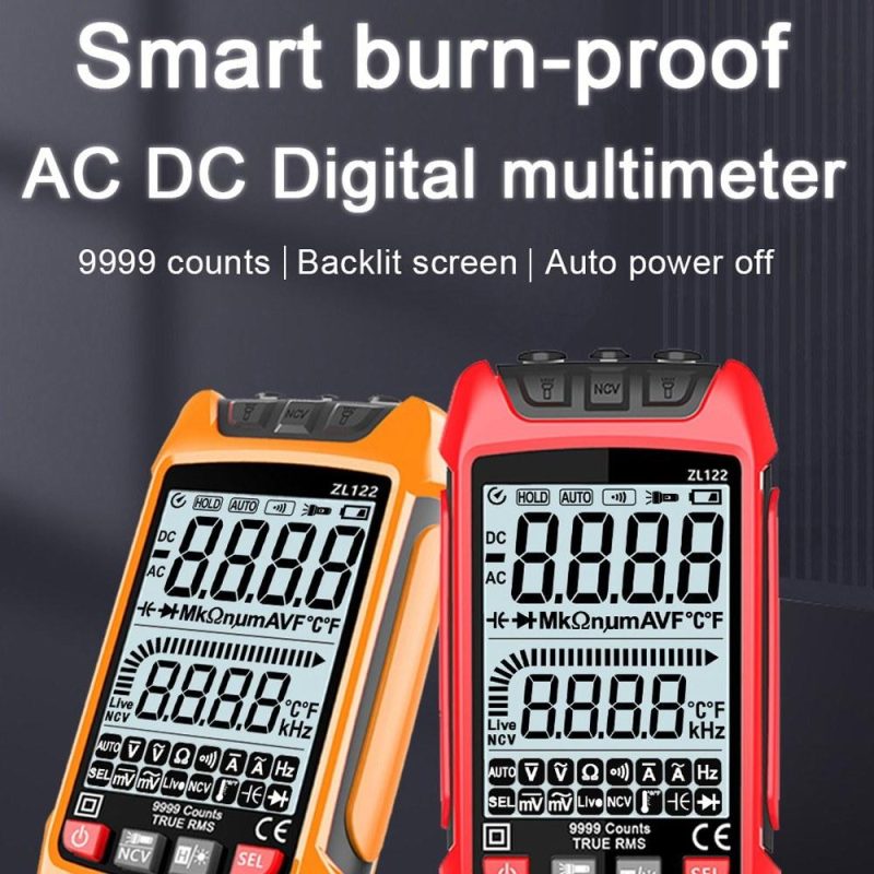 Digital Multimeter LCD Backlight Display Handheld Multimeter Professional True RMS Voltage Resistance Frequency Tester  |   Digital Multimeters & Oscilloscopes Digital Multimeters & Oscilloscopes Digital Multimeters & Oscilloscopes