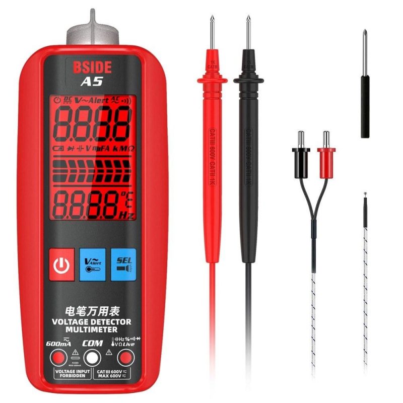 Digital Multimeter Professional Voltage Current Resistance Frequency Capacitance Diode Temperature Capacitance Measurement Test Meter Temp Detector Multitester Digital Backlight Display Tester  |   Digital Multimeters & Oscilloscopes Digital Multimeters & Oscilloscopes Digital Multimeters & Oscilloscopes