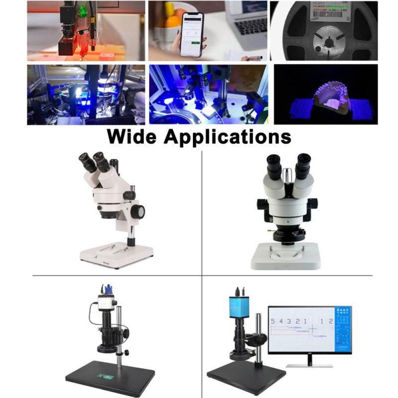 Microscope LED Illuminating Light 114pcs LED Light Beads Microscope Glareproof Supplementary Light Source with Brightness Adjustable Function  |   Microscopes & Endoscope Measurement & Analysis Instruments Black + White