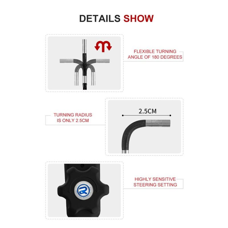 Multifunctional Steering Endoscope Photo Taking & Video Recording Industrial Manual Steerable Endoscope with 1m Snakelike Tube 5.5mm Lens for 3.5-inch to 6.3-inch Screen Mobile Phones  |   Microscopes & Endoscope Measurement & Analysis Instruments Black