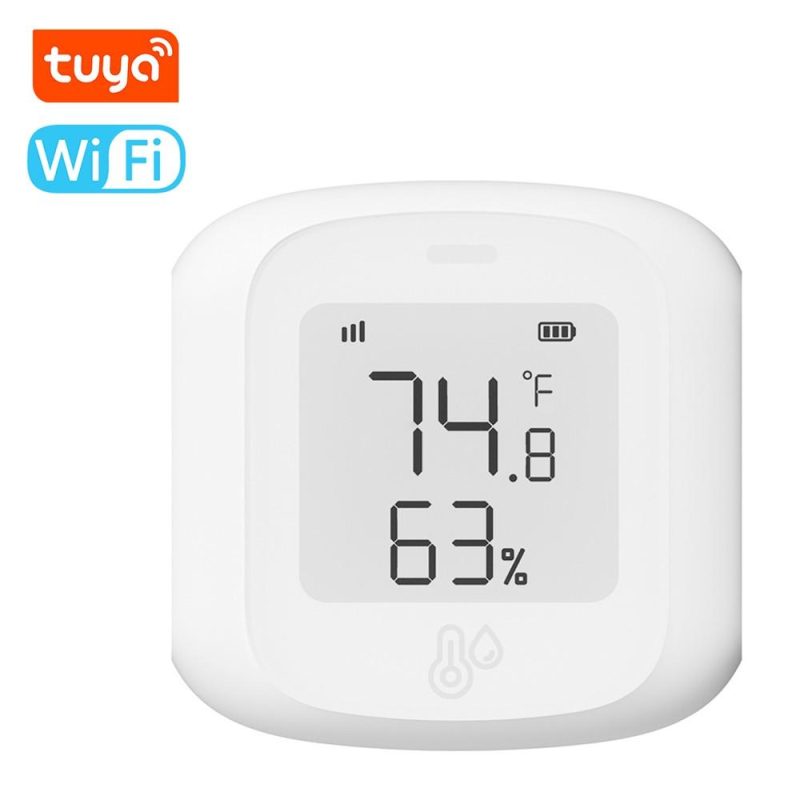 Tuya WiFi Temperature Humidity Tester Digital Display Mobilephone APP Remotely Control Intelligent Linkage Hygrothermograph Smarthome Device  |   Temperature & Humidity Measurements Measurement & Analysis Instruments Temperature & Humidity Measurements