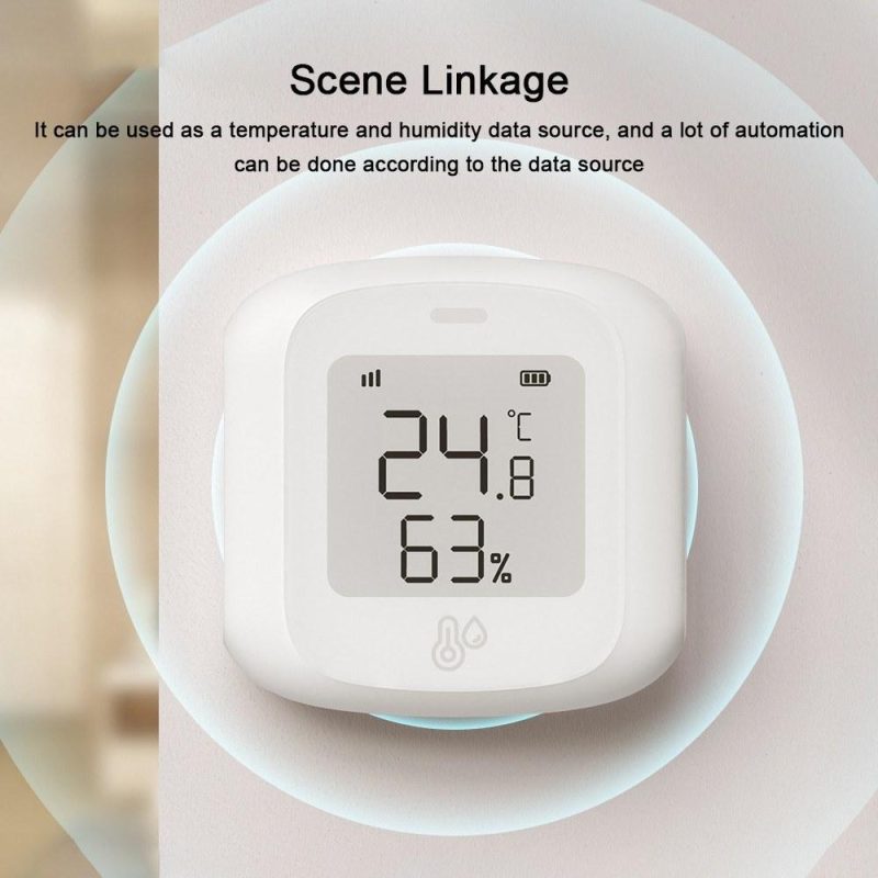 Tuya WiFi Temperature Humidity Tester Digital Display Mobilephone APP Remotely Control Intelligent Linkage Hygrothermograph Smarthome Device  |   Temperature & Humidity Measurements Measurement & Analysis Instruments Temperature & Humidity Measurements