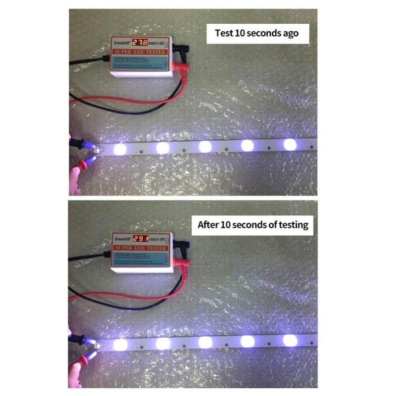 CA-300V Portable LED Lamp Beads Light Bar TV Backlight Tester LED Strips Beads Lamp Board Test Tool Capacitance Diode Voltage Testing with Switch  |   Electrical Measuring Tools Electrical Measuring Tools Electrical Measuring Tools