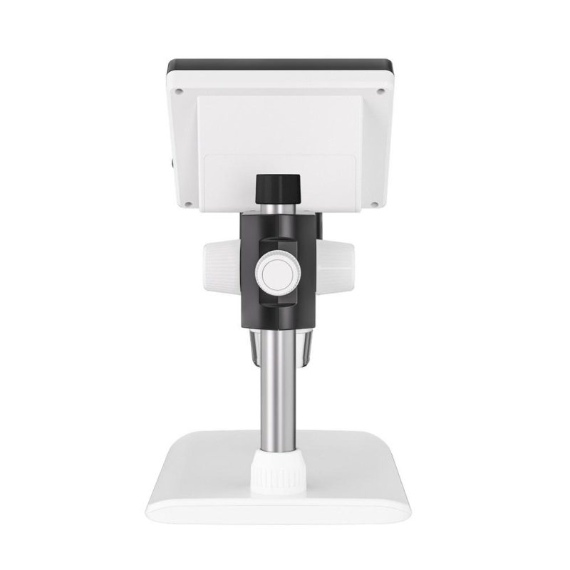 Digital Microscope 2MP Pixel 50-1000X Magnification Portable Microscope for Identification Observation Compatible with Wins XP Vista7/8/10/11 MACOS X 11.0 or Higher Computers Operating System  |   Microscopes & Endoscope Measurement & Analysis Instruments Black + White