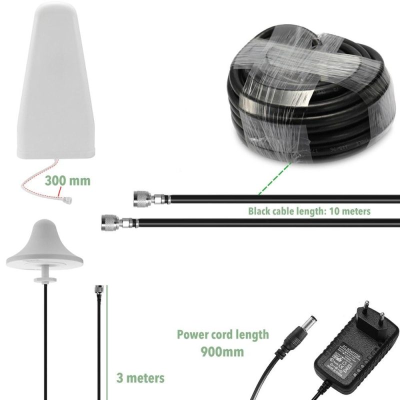 110-220V Tri Band Amplifier 900 1800 2100 GSM DCS WCDMA 4/3/2G LTE Universal Signal Booster Intelligent Repeater Kit  |   Other Instruments Measurement & Analysis Instruments Other Instruments