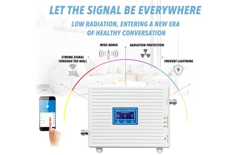 110-220V Tri Band Amplifier 900 1800 2100 GSM DCS WCDMA 4/3/2G LTE Universal Signal Booster Intelligent Repeater Kit  |   Other Instruments Measurement & Analysis Instruments Other Instruments