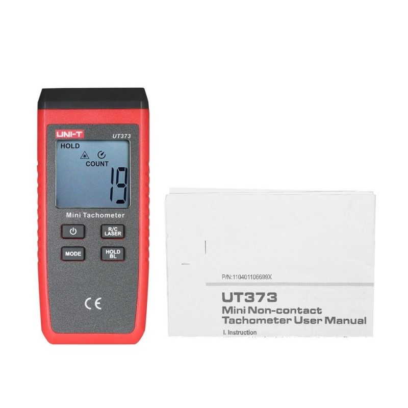 UNI-T UT373 Handheld LCD Digital Tachometer Speedometer Tach Meter Measuring Rang 0 ~ 99999 COUNT  |   Other Instruments Measurement & Analysis Instruments Other Instruments