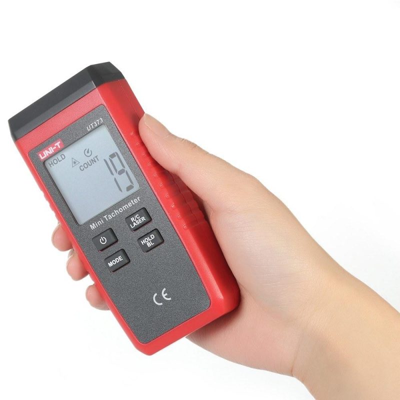 UNI-T UT373 Handheld LCD Digital Tachometer Speedometer Tach Meter Measuring Rang 0 ~ 99999 COUNT  |   Other Instruments Measurement & Analysis Instruments Other Instruments